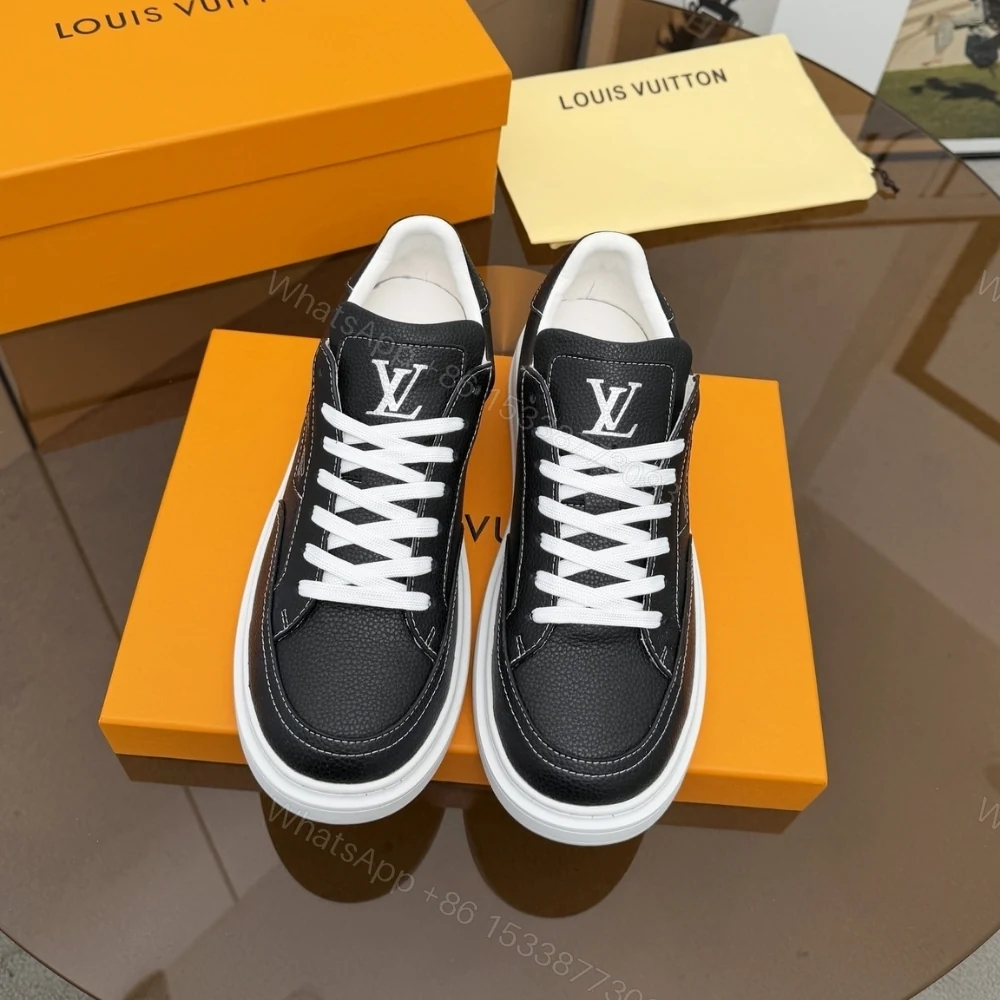 View 4 of Louis Vuitton Beverly Hills Sneaker Black 1AJ835