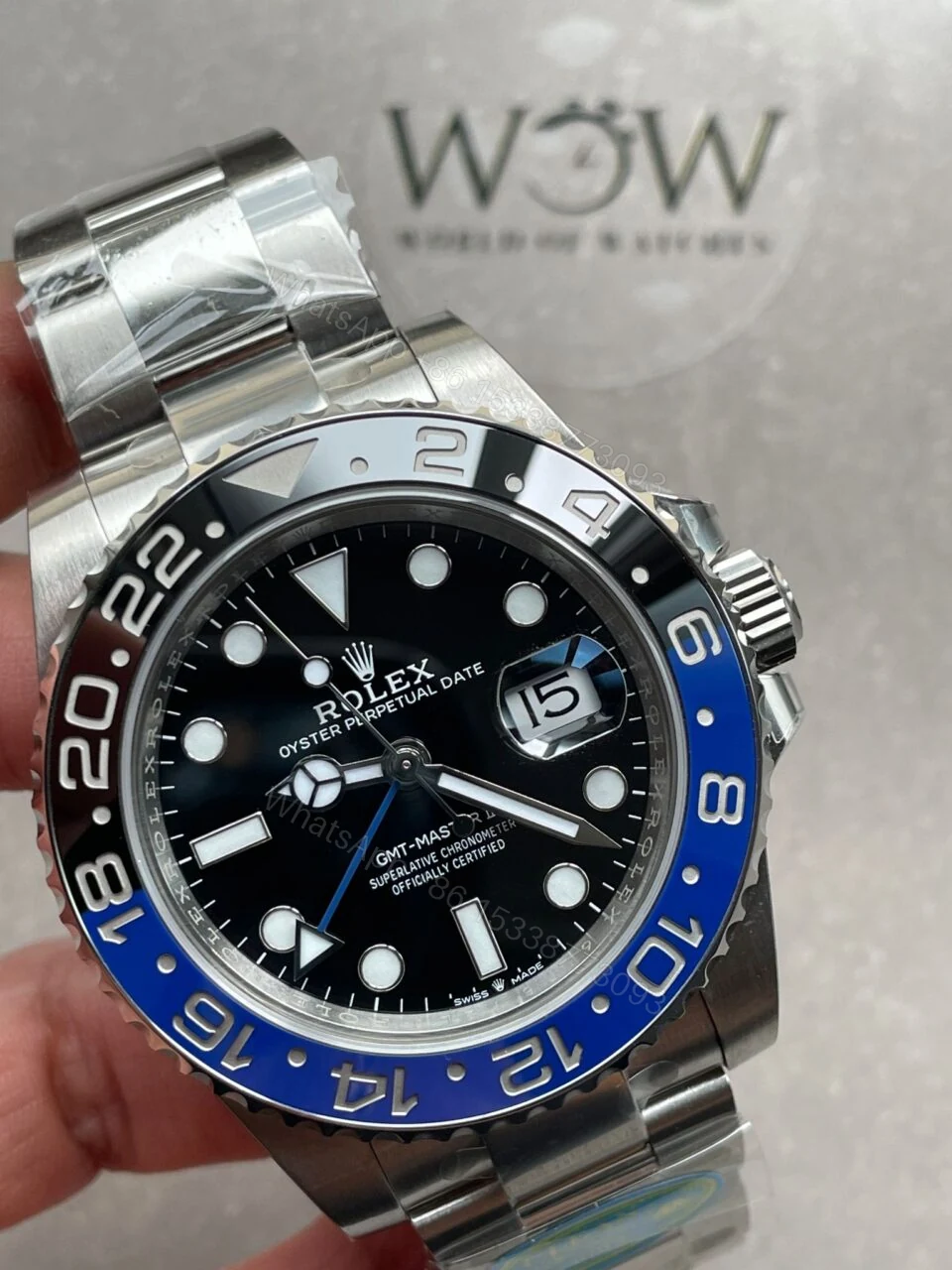 View 3 of Clean Factory 1:1 Rolex GMT-Master II 126710 Best Edition BLNR BATMAN Blue/Black Ceramic DD3285 CHS