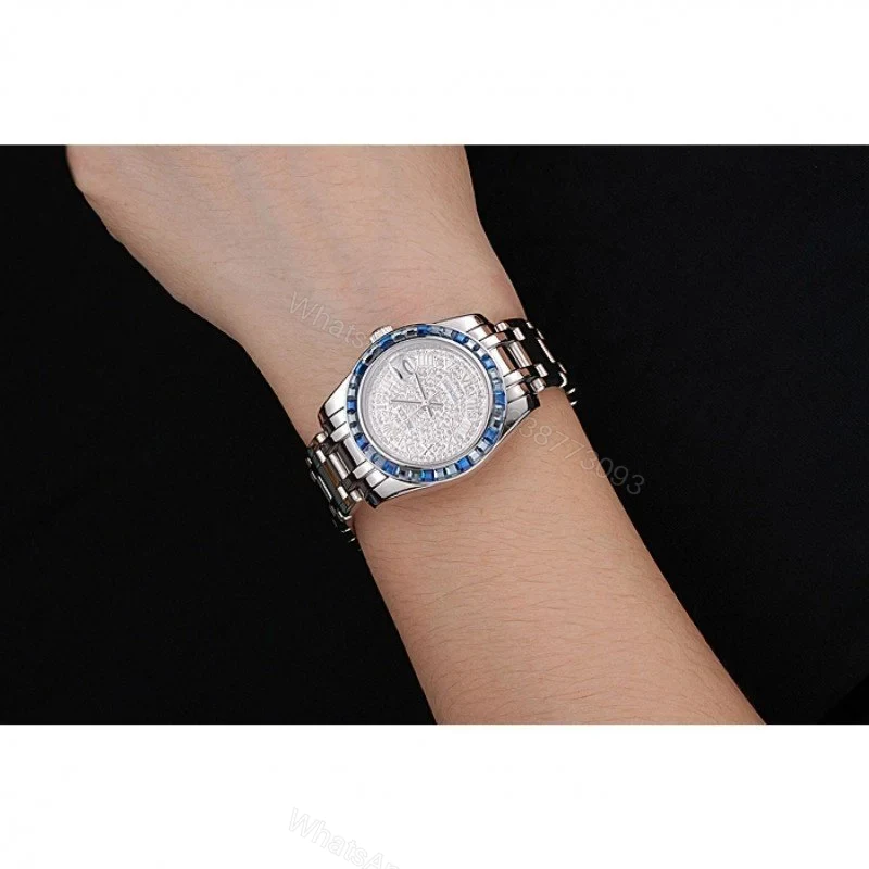 View 10 of Replica Rolex Datejust Diamond Dial 622834 33 mm