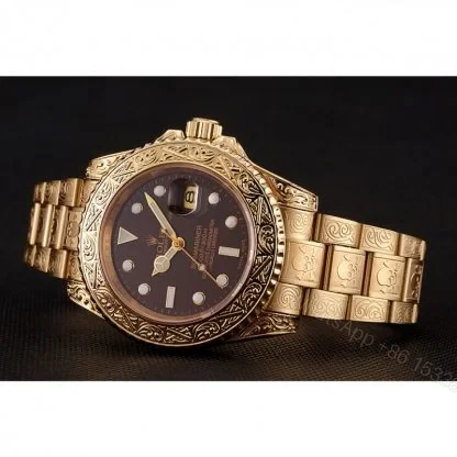 View 5 of Replica Rolex Submariner Brown Dial 1454070