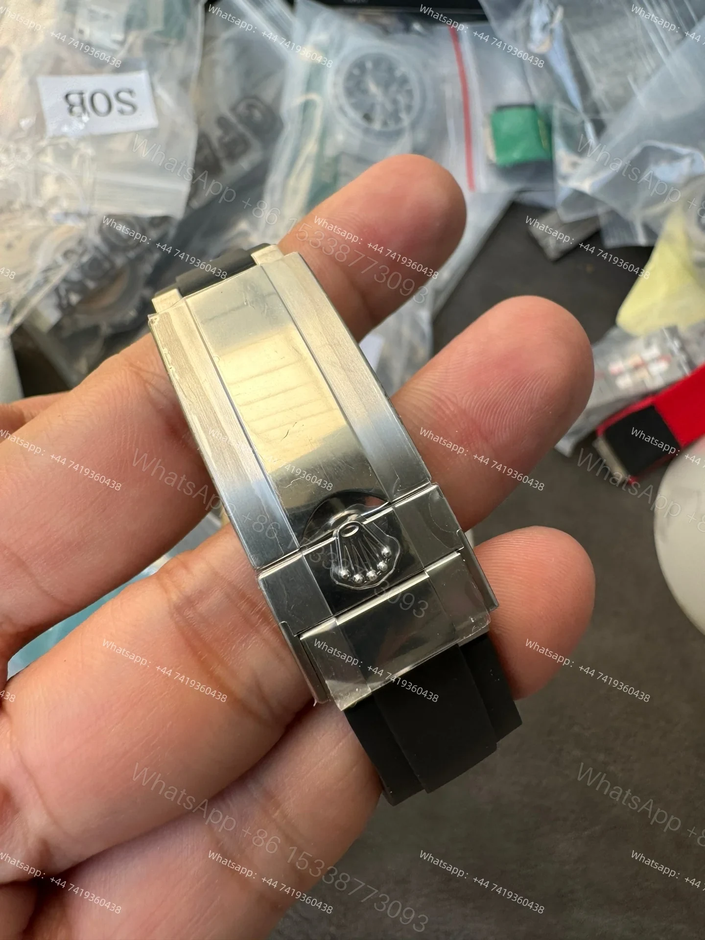 View 13 of Rolex Yacht-Master 226659 1:1 Replica 18K White Gold Plated 42MM 3235 Movement Super Clone Watch