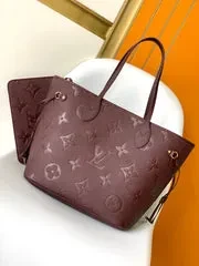 View 8 of LV NEVERFULL MM WITH DUSTBAG 1854 MONOGRAM JACQUARD