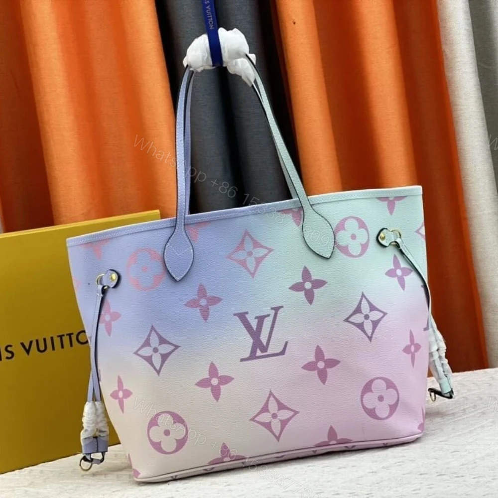 View 2 of Louis Vuitton Neverfull MM Sunset Pastel 31Cm M46077