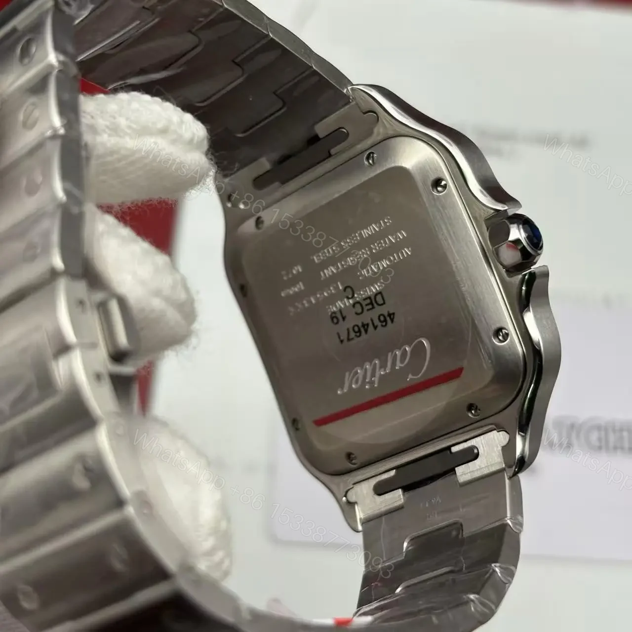 View 5 of Cartier Santos Date Swiss Made Replica W20060D6