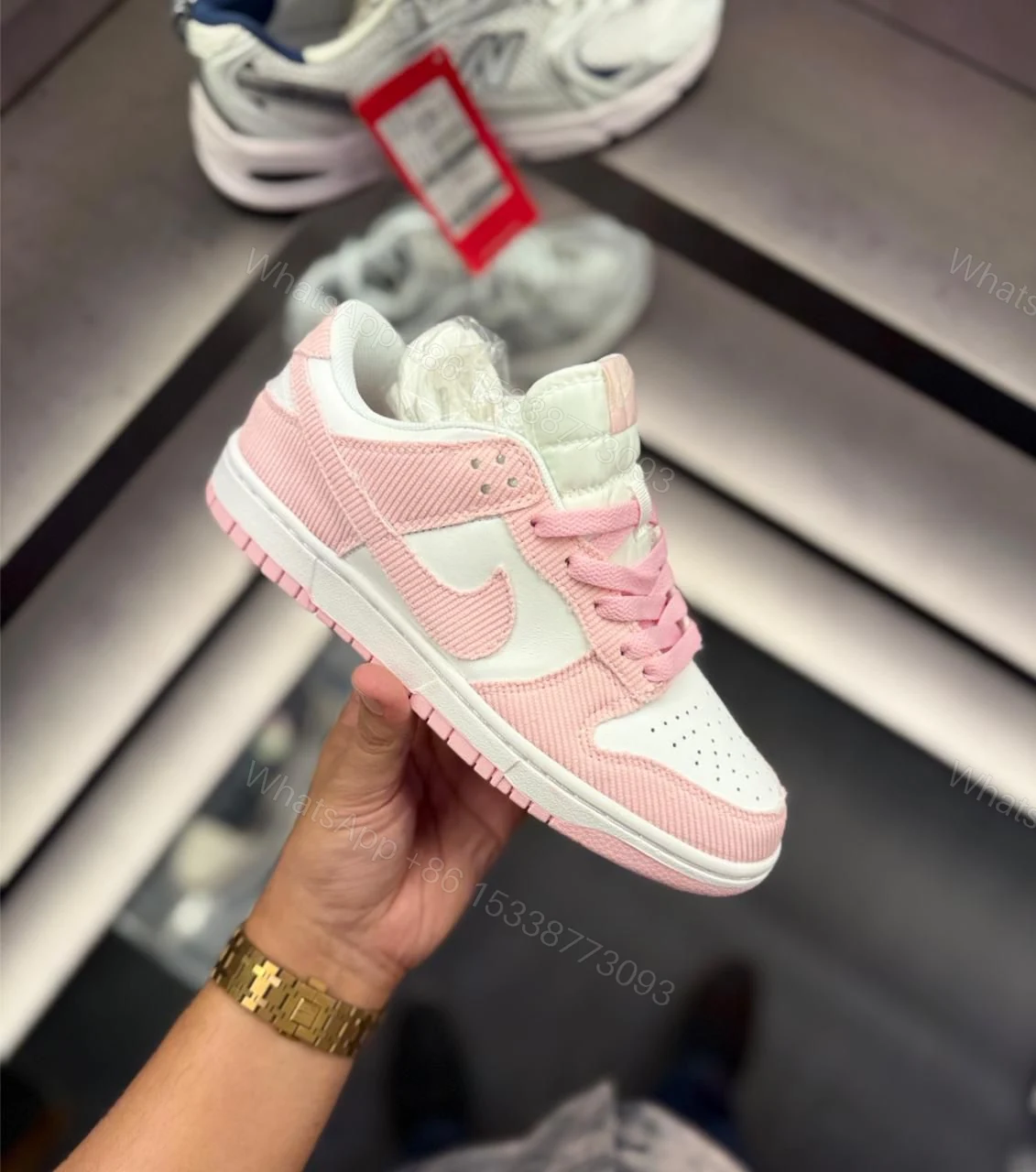 View 4 of FIRST COPY NIKE SB DUNK BESTIE PINK FOR GIRLS
