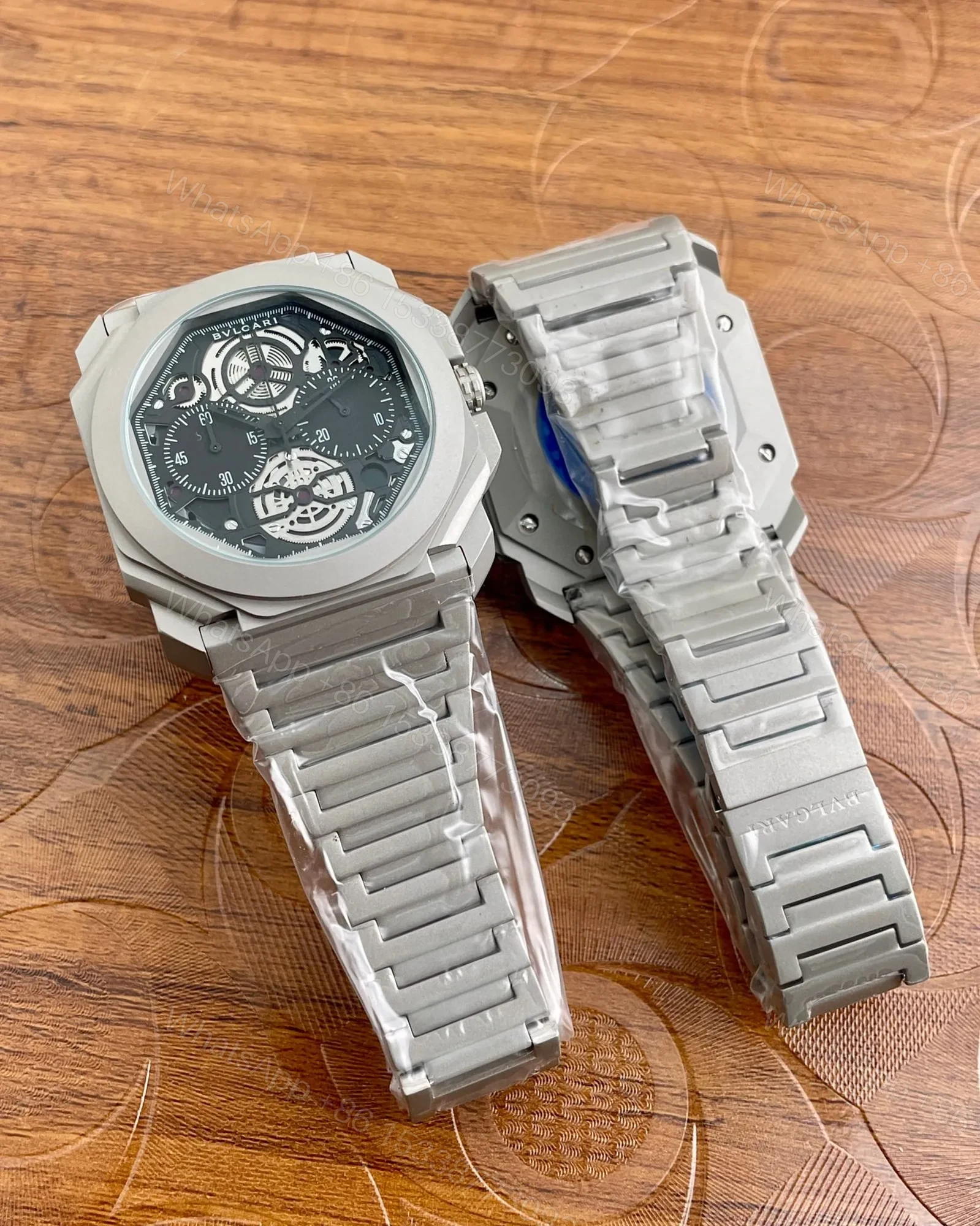 View 2 of BVLGARI 44mm Men’s Chronograph Watch