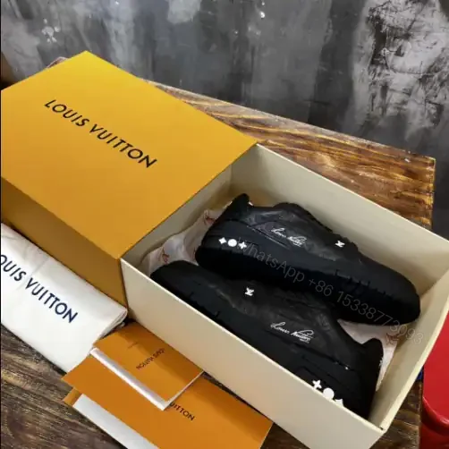 View 10 of LOUIS VUITTON TRAINE SNEAKERS IN BLACK – LSVT379