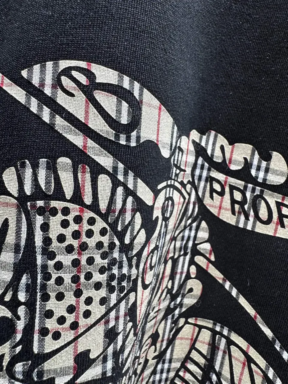 View 7 of Black Cotton Graphic Tee: Heritage-Inspired Horse Print, Unisex Styling