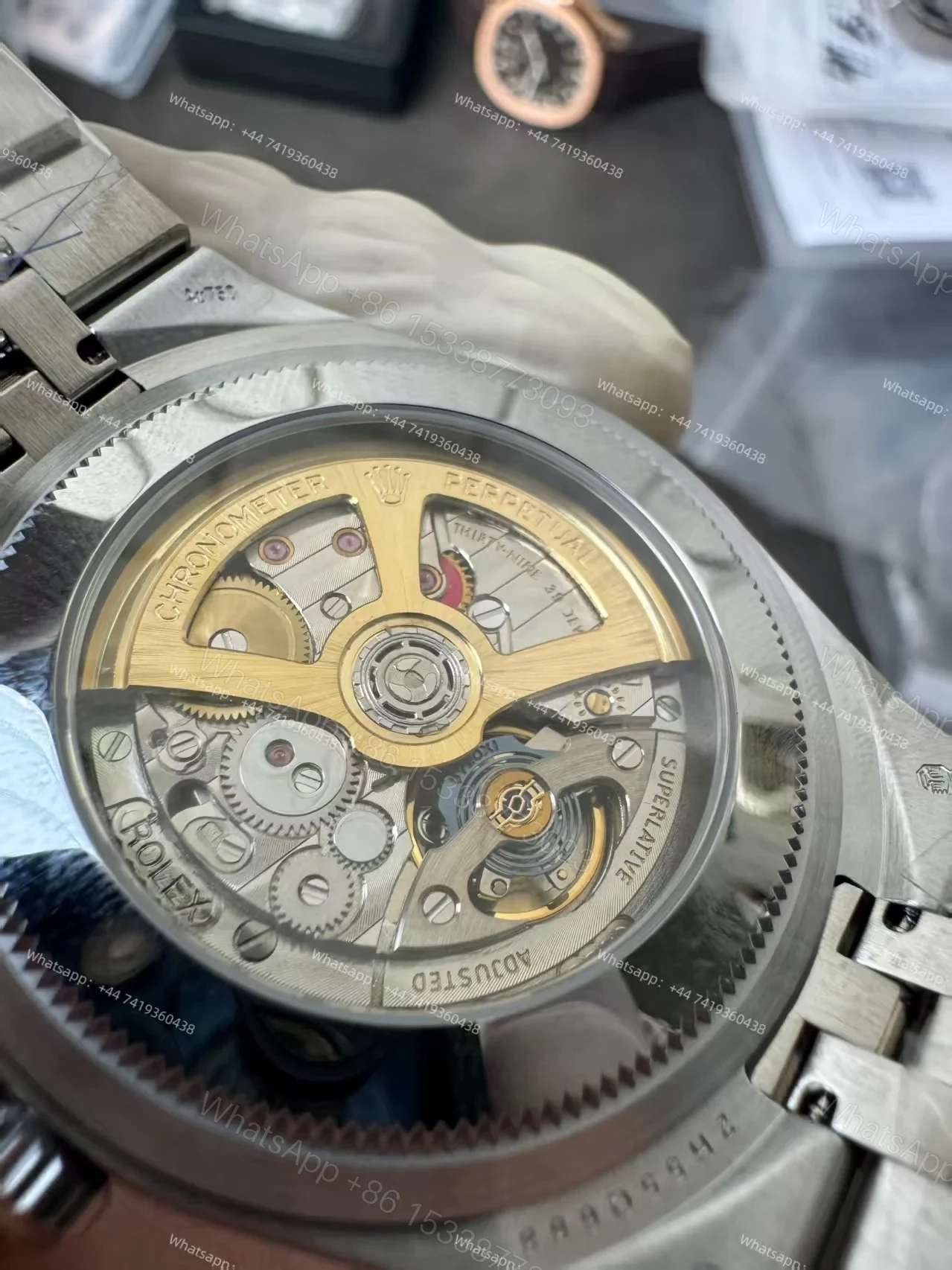View 8 of Super Clone Rolex Land-Dweller M127334-0001 White Dial 7135 Movement 40mm