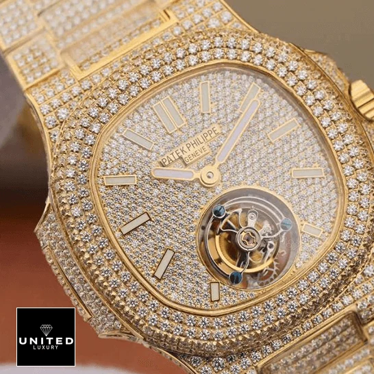 View 5 of Patek Philippe Nautilus 5711 Fully Yellow Gold Replica