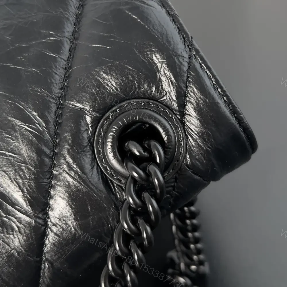 View 5 of 高仿BalenciagaCrush鏈條包小號XS