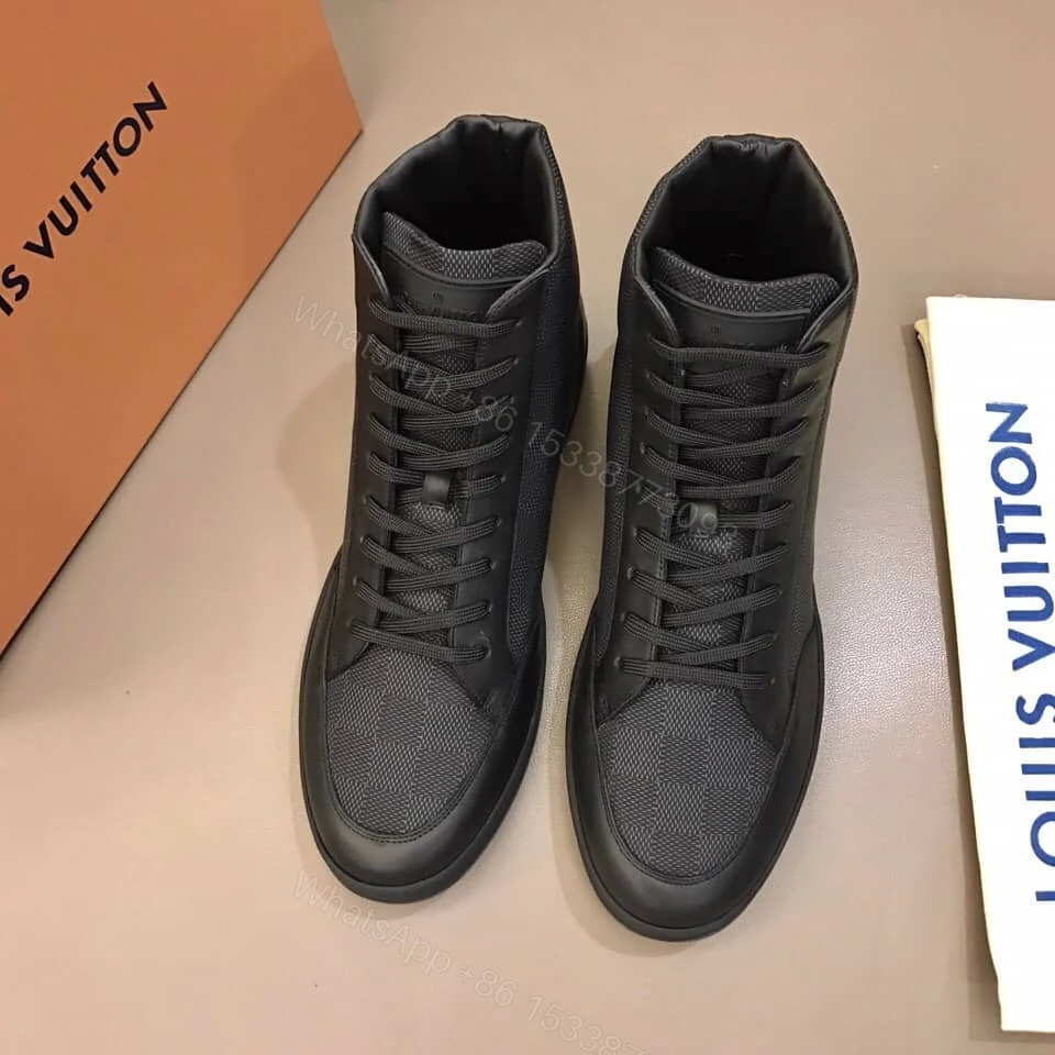 View 3 of LOUIS VUITTON OFFSHORE HIGH TOP SNEAKER ‘BLACK’ – LV47