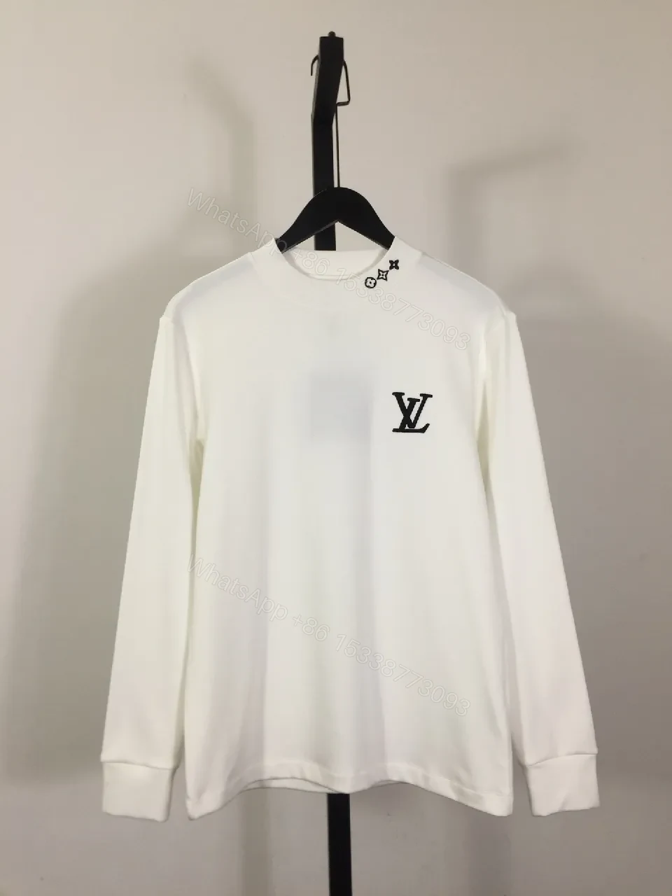 Monochrome Signature Crest Sweatshirt - Luxe Everyday Comfort — view 1