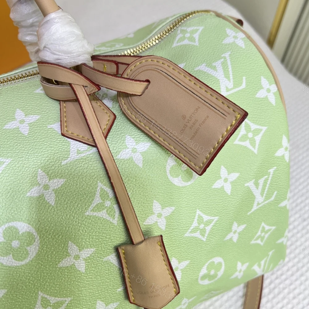 View 4 of Louis Vuitton Speedy P9 Bandoulière 25 Mint 40Cm