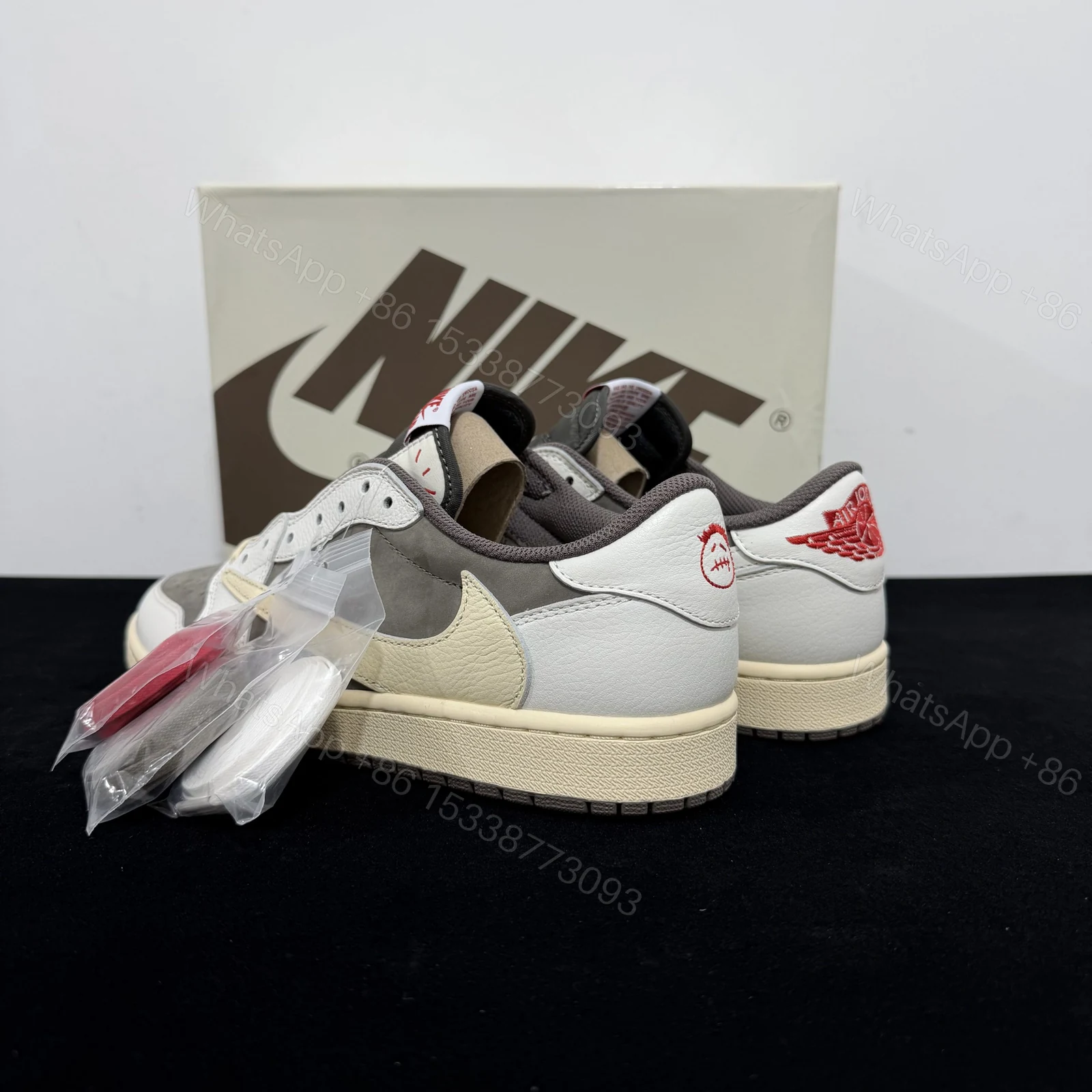 View 5 of Air Jordan 1 Retro Low Travis Scott Reverse Mocha Reps