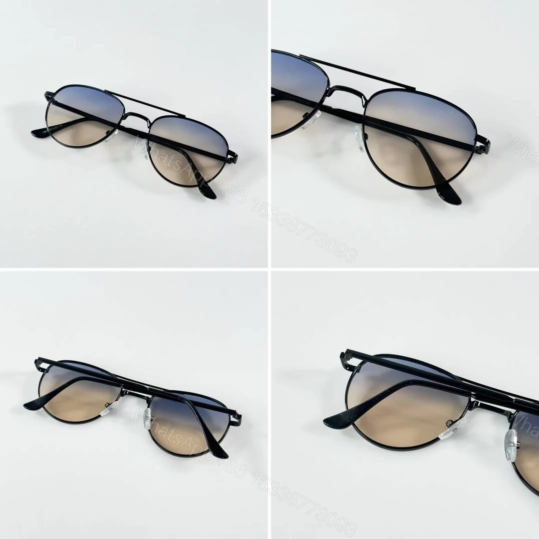 View 2 of First Copy Gucci 1091 Black Blue DC Sunglasses