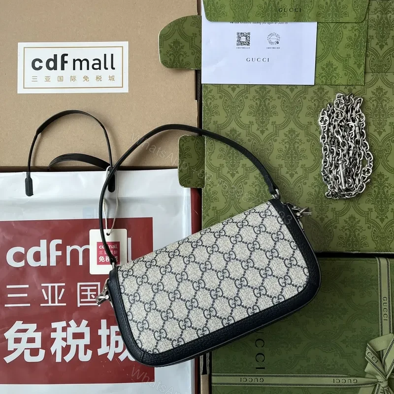 View 3 of Gucci 1955 Horsebit Shoulder Bag