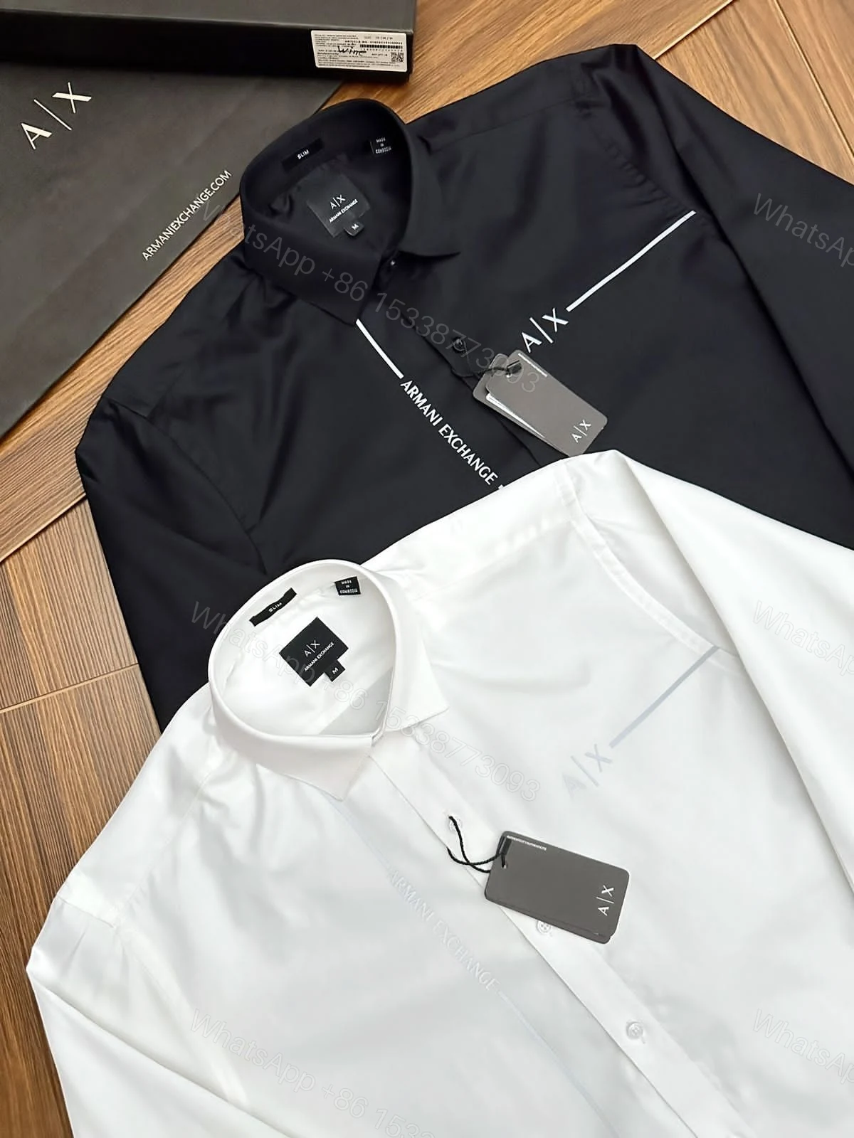 View 6 of BUY FIRST COPY ARMANI EXCHANGE SUMMER SHIRTS FOR MEN