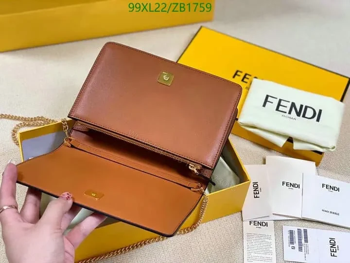 View 7 of Fendi Duplicate Chain Wallet Fendi Roma ZB1778