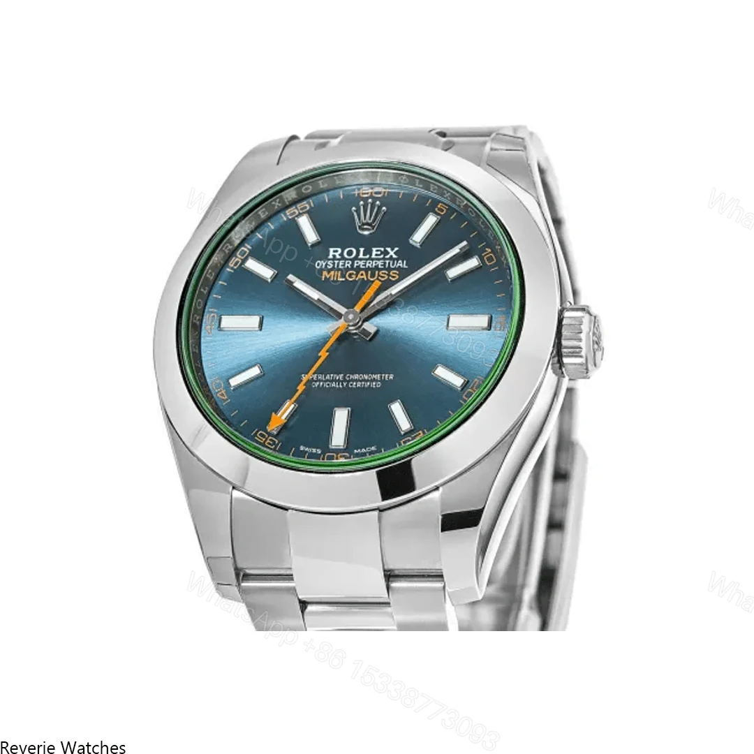 View 4 of Rolex Milgauss Blue Dial Replica