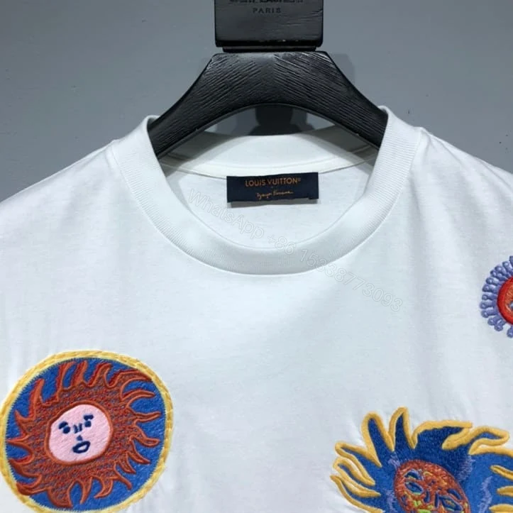 View 3 of LV x YK EMBROIDERED FACES T-SHIRT – LV17