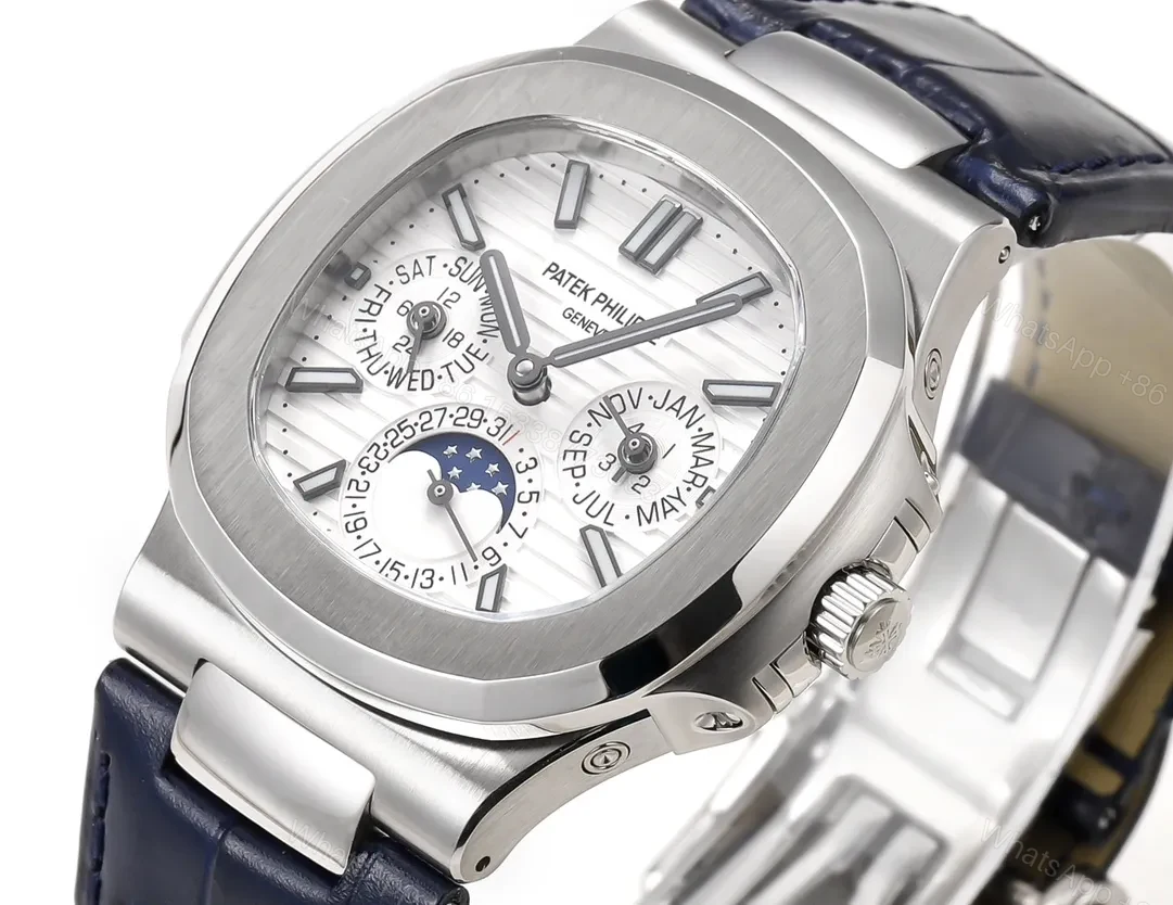 View 4 of Patek Philippe Nautilus Blue Strap Watch