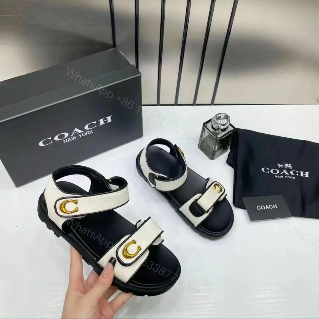 First Copy Coach Sandals In Stock — view 1