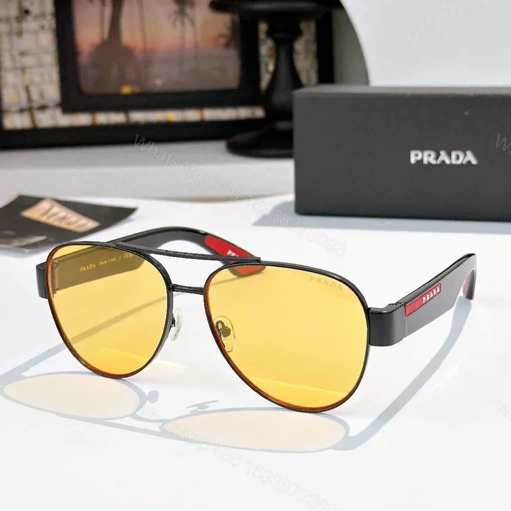 View 3 of Bold Classic Aviator Sunglasses - Green Polarized Lenses