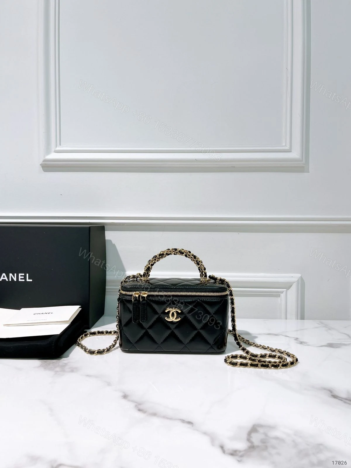 View 4 of FIRST COPY CHANEL 24B VANITY CASE BAG