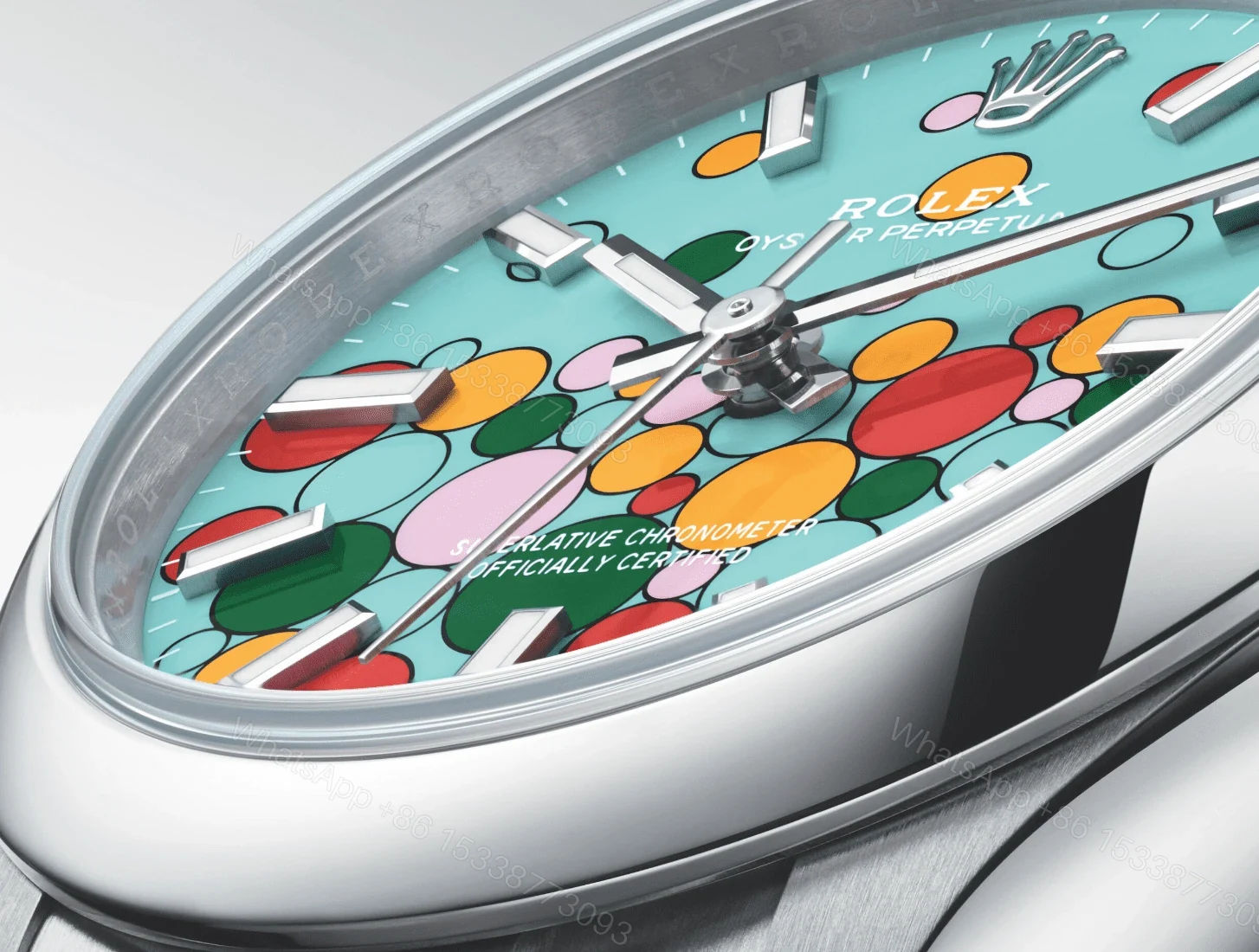 View 5 of Nuevo modelo Rolex “Celebration” Oyster Perpetual 2023 Replica
