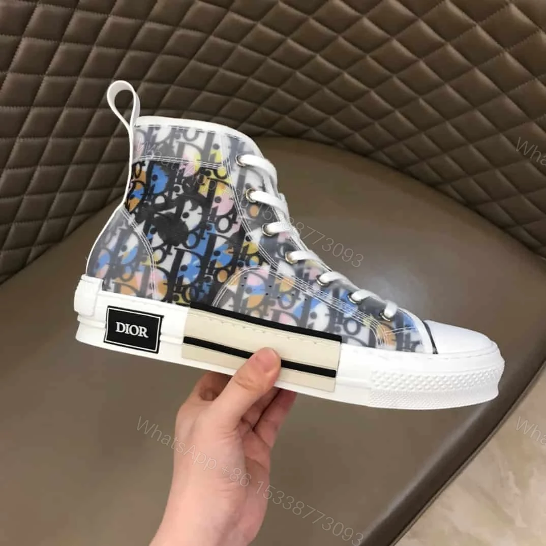 View 2 of DIOR B23 HIGH TOP ALEX FOXTON OBLIQUE – CD35