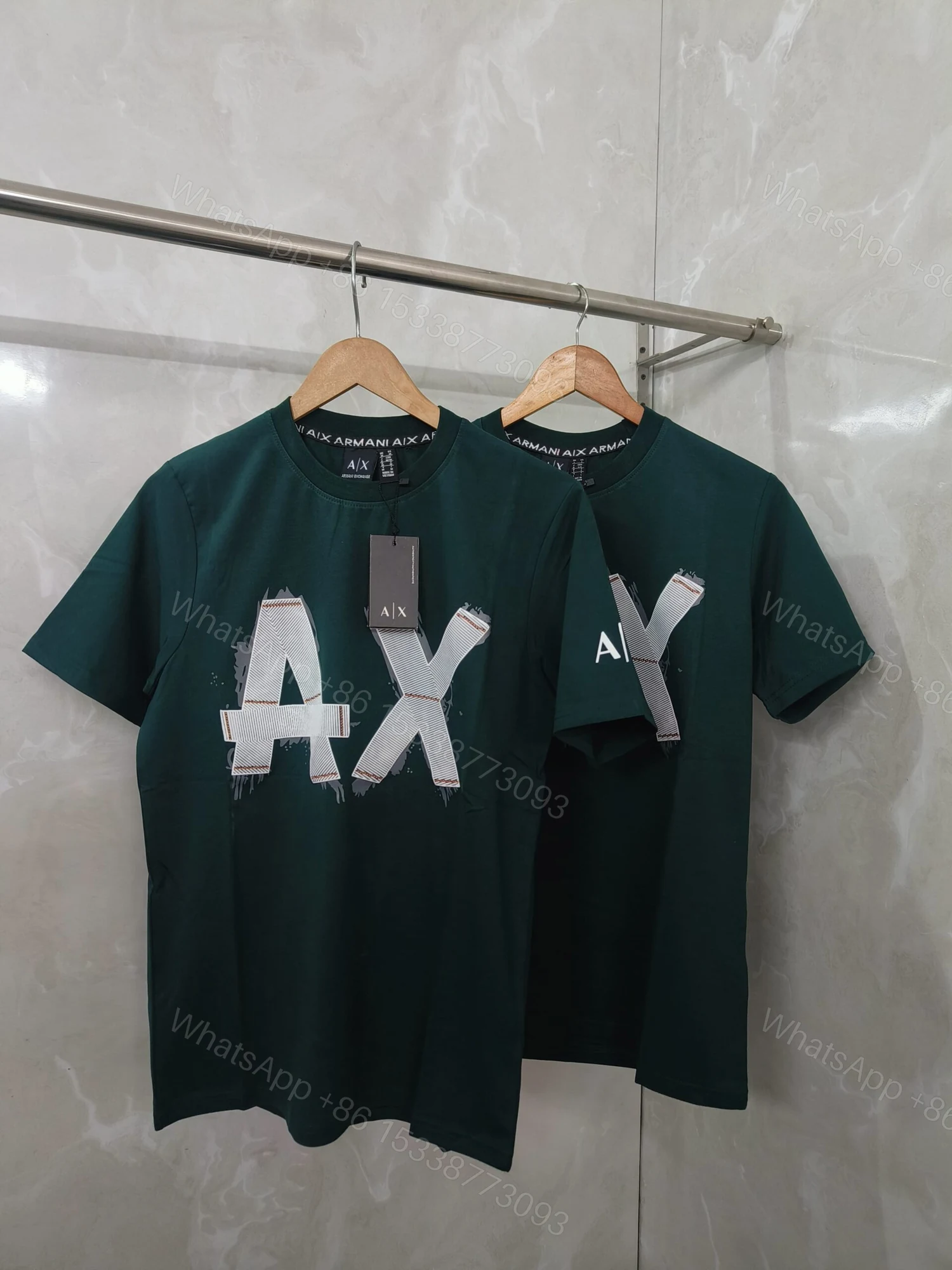View 2 of BUY FIRST COPY ARMANI EXCHANGE SUMMER COMFORT T-SHIRT