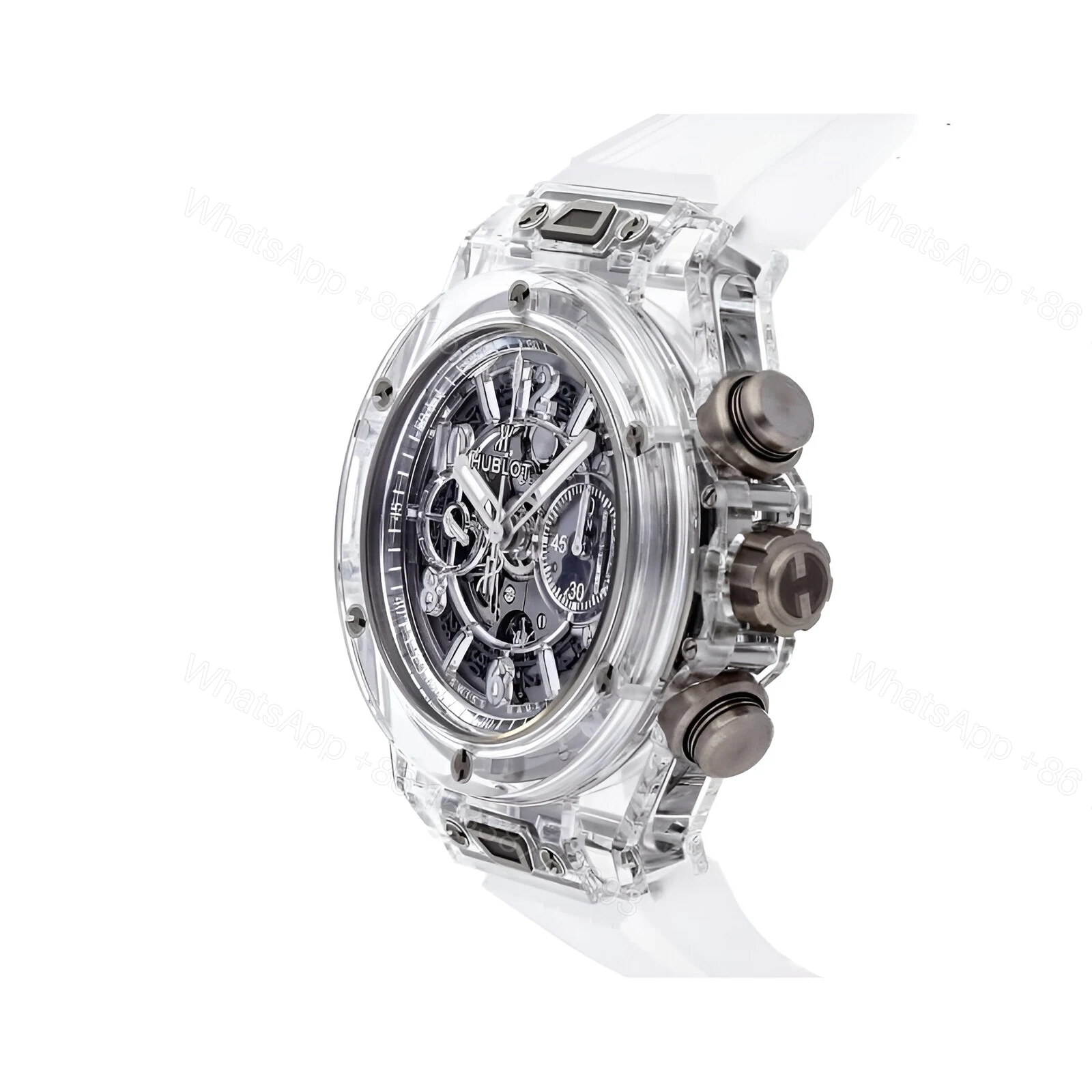 View 4 of Hublot Full Sapphire Replica