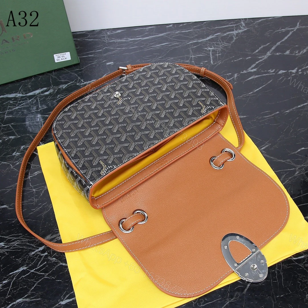 View 7 of GOYARD SEAL CLASP THE 233 BAG BROWN 25CM