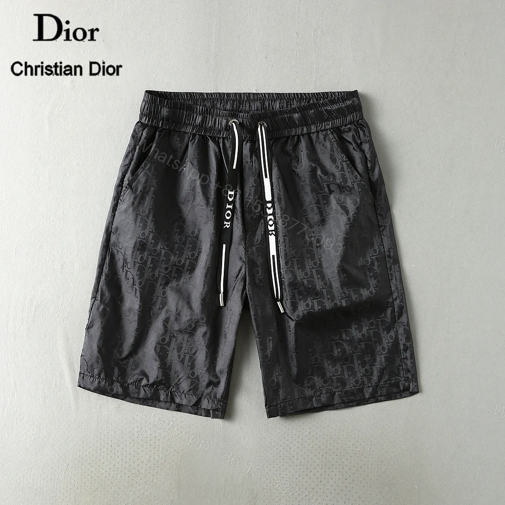 DIOR高仿滿版老花運動短褲精品寬鬆五分褲 — view 1