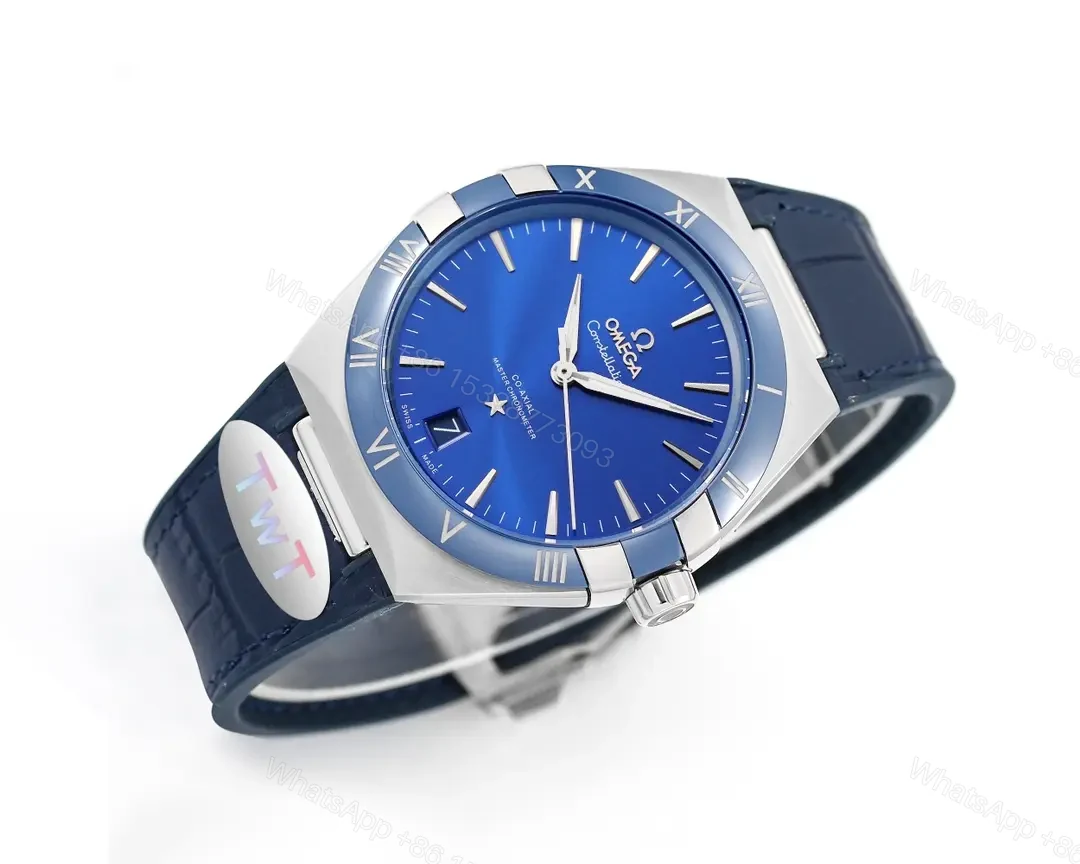 View 4 of Omega Constellation Meteorite Series Blue Dial 41MM Watch Fifth Generation