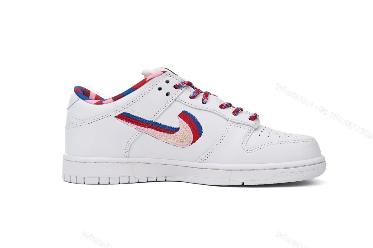 View 2 of Parra Nike SB Dunk Low OG White CN4504-100