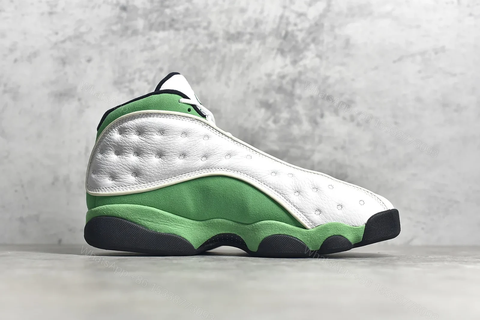 View 3 of AIR JORDAN 13 RETRO Lucky Green Reps