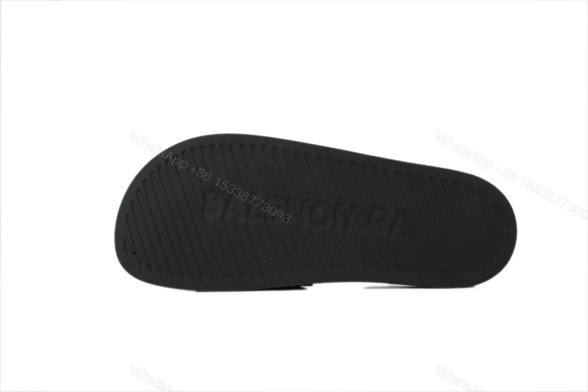 View 3 of Balenciaga Pool Slide Balck