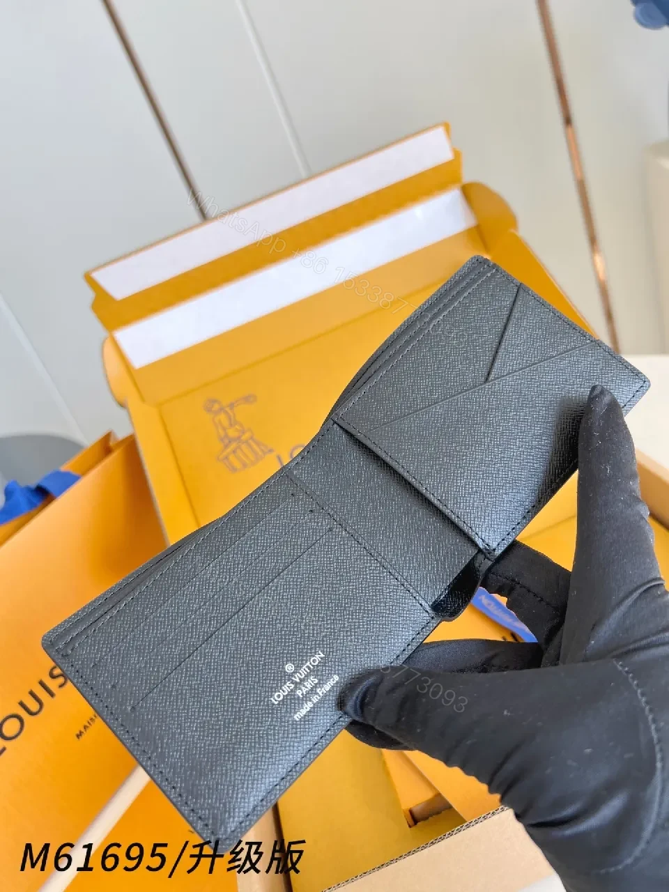 View 6 of Monogram Coated-Canvas Wallet: Luxe Everyday Style
