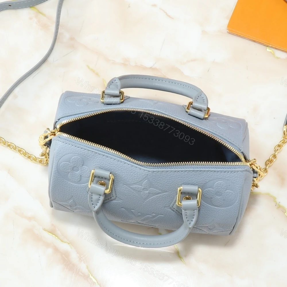 View 4 of Louis Vuitton Speedy Bandoulière 20 Bag Light Blue 20Cm