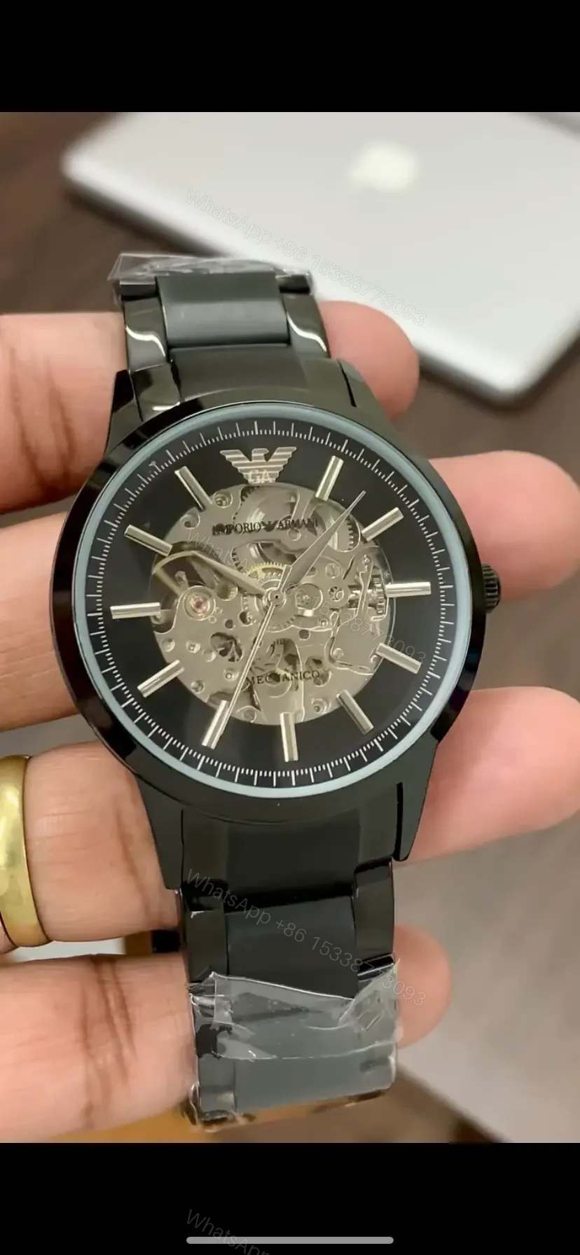 Emporio Armani model-:Meccanico — view 2