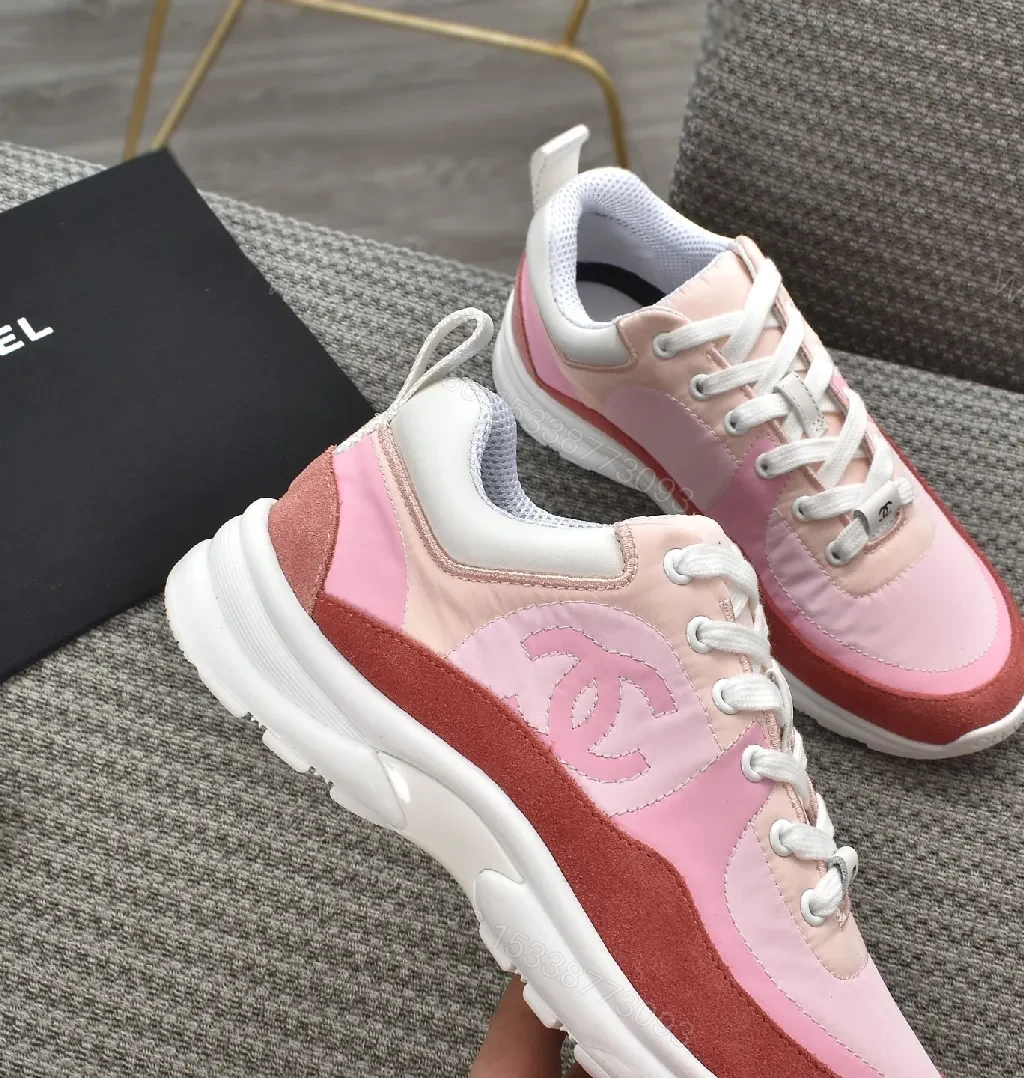 View 2 of Pink Suede & Leather High-Top Sneakers with Cushioned Comfort