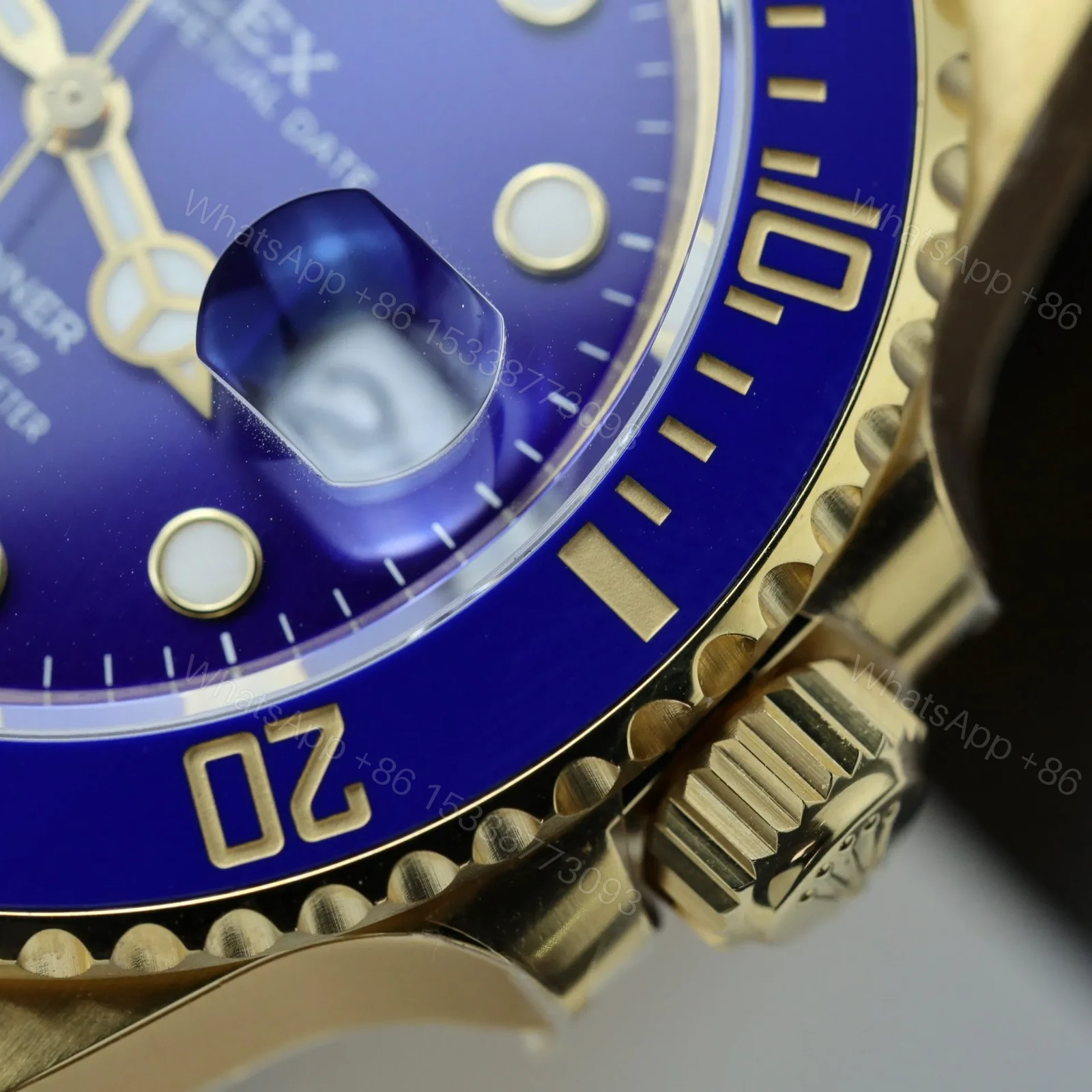 View 3 of Superclone Rolex Submariner Blue Dial 126618LB