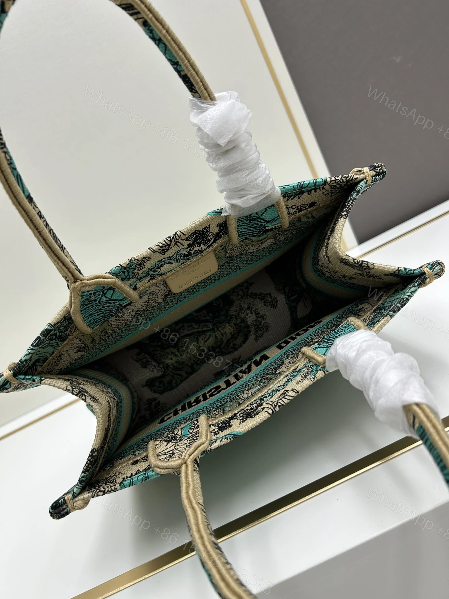 View 7 of Medium Dioriviera Dior Book Tote