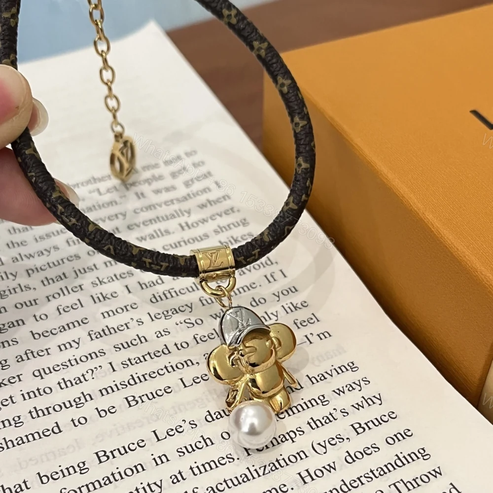 View 4 of Louis Vuitton Vivienne Bracelet Monogram Gold Brown