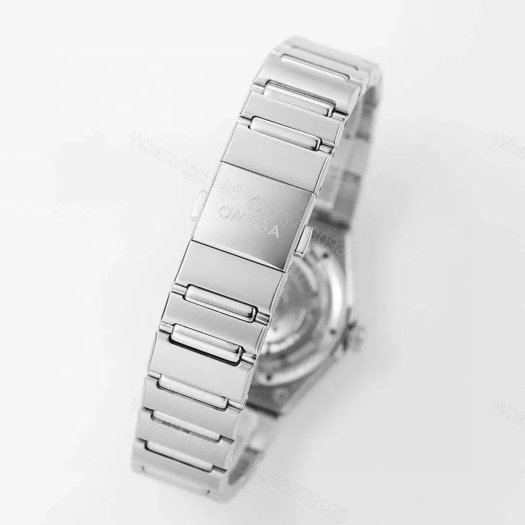 View 6 of Omega Constellation 29mm Women’s Watch V6 Version Silver Stainless Steel White Dial Sapphire Crystal 2023 Market Highest Edition