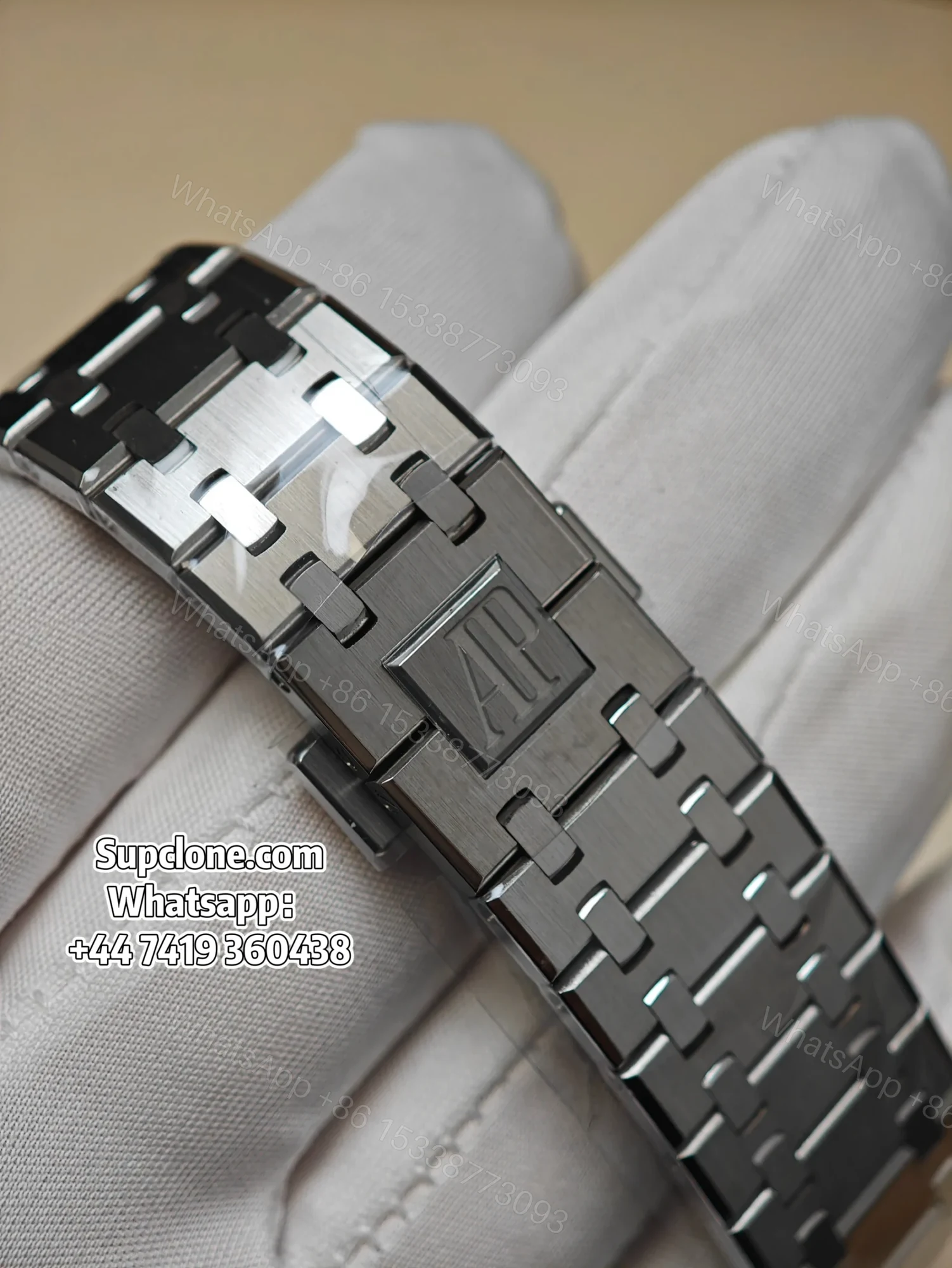 View 9 of Audemars Piguet Super Clone Royal Oak White Dial 26240 Chronograph 41mm