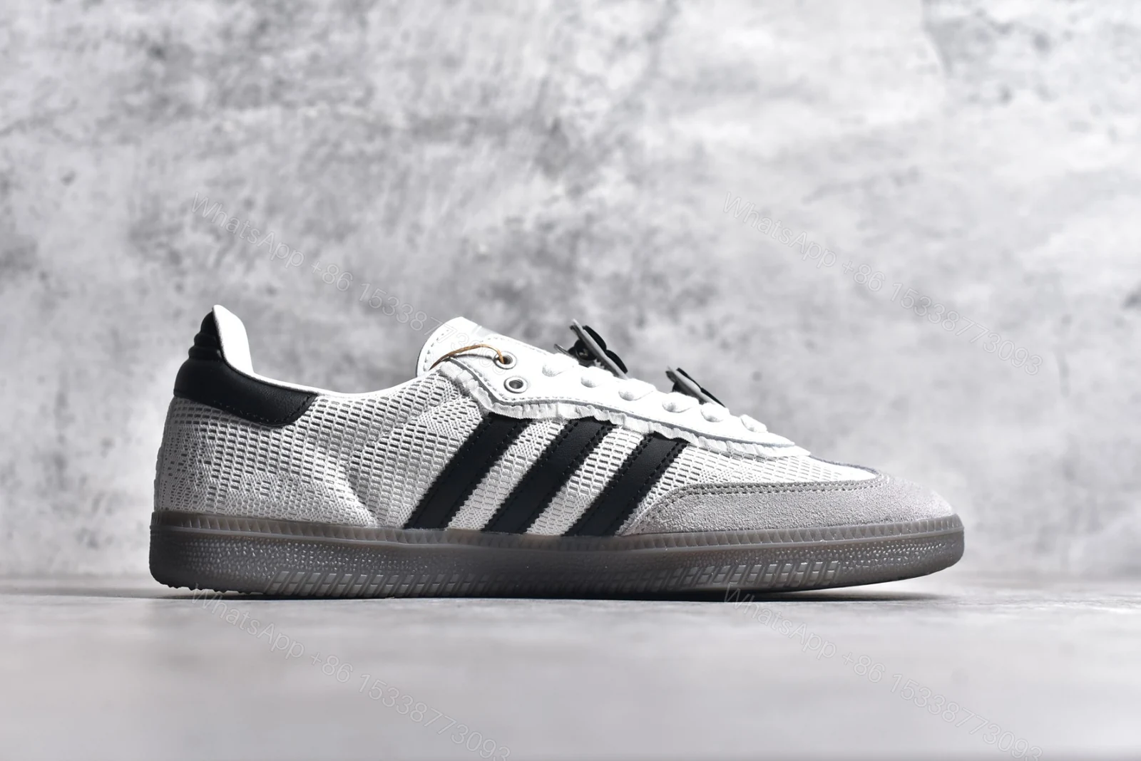 View 3 of Adidas Original Samba OG Grey
