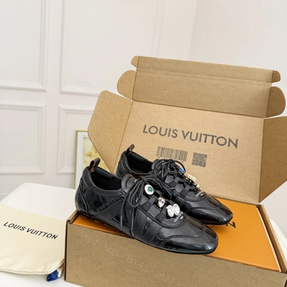 View 2 of Louis Vuitton Lv Sneakerina Black 1Aiver